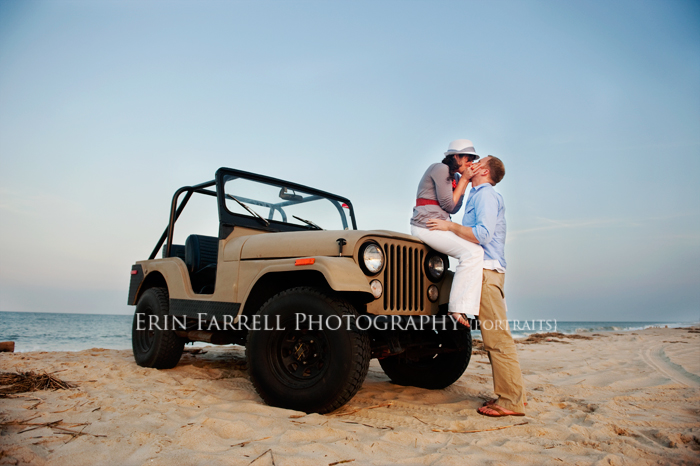 delaware engagement photographer beach