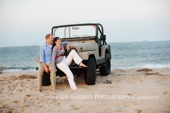 delaware engagement photographer beach