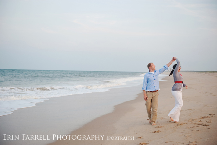 delaware engagement photographer beach