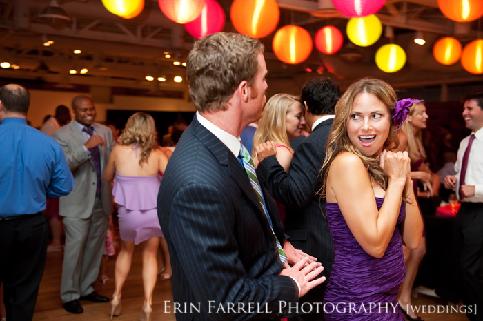 delaware wedding photographer, baltimore american visionary art museum wedding, colorful pink and orange wedding