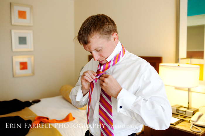 delaware wedding photographer, baltimore american visionary art museum wedding, colorful pink and orange wedding